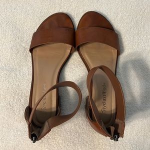 City Classified Tan Sandals